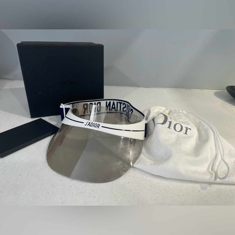 Christian Dior Mirrored Dior Club1 Sun Visor